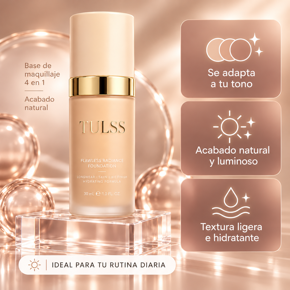 TULSS | Base de Maquillaje 4 en 1