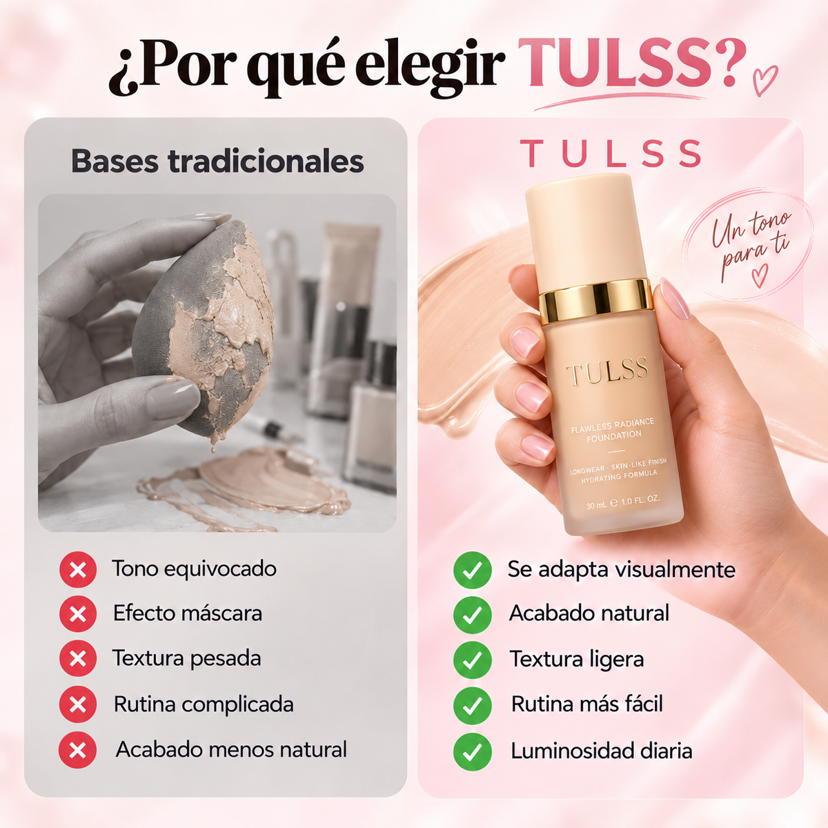 TULSS | Base de Maquillaje 4 en 1